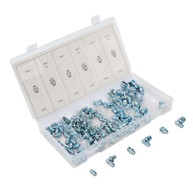 Amazon.co.jp: KIKAIYA グリスニップル セット 約110個入 6