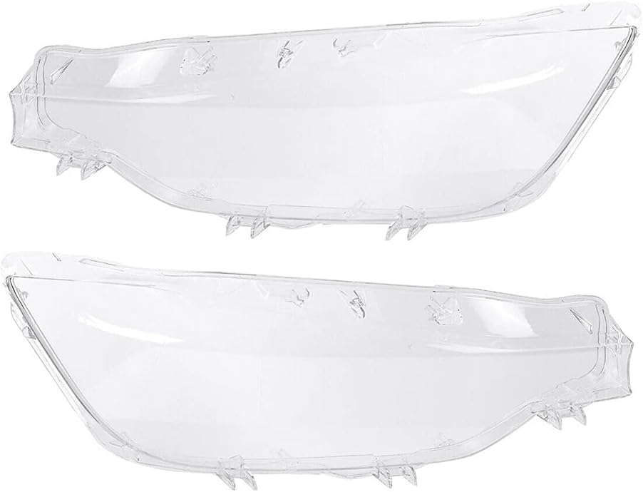 GZYF Car Auto Headlight Headlamp Lens Cover Replacement for BMW 3 Series F30 F31 2016-2018, 1 Pair