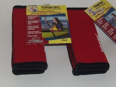 Double Pack Red Yakgrips Take Apart Shaft