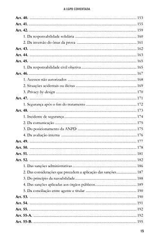 A LGPD Comentada - Artigo por Artigo da Lei Geral de Proteção de Dados