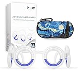 Hion Anti- Motion Sickness Smart Glasses, Ultra-Light Portable Nausea Relief Glasses, Raised Airsick...