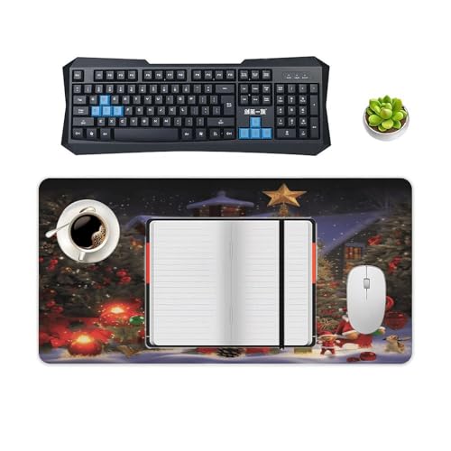 Christmas Cheer Desk Pad con base de goma, grande miniatura 4