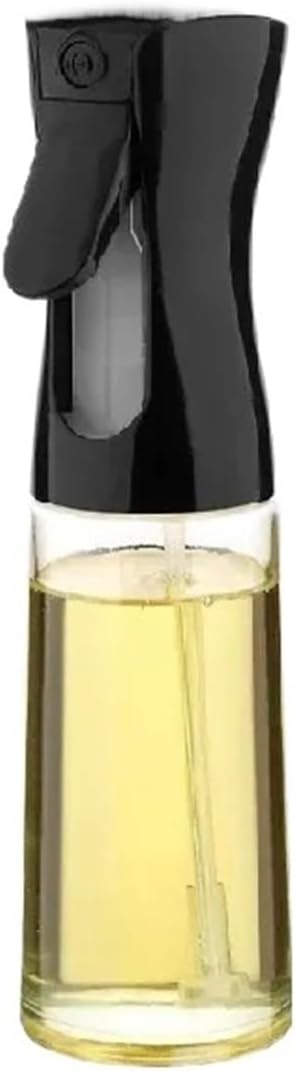 Spray Bottle, Oil Sprayer For Cooking, Mister For Air Fryer,Canola Spritzer Bottles For BBQ,Salad,Vinegar(500 ML Black)