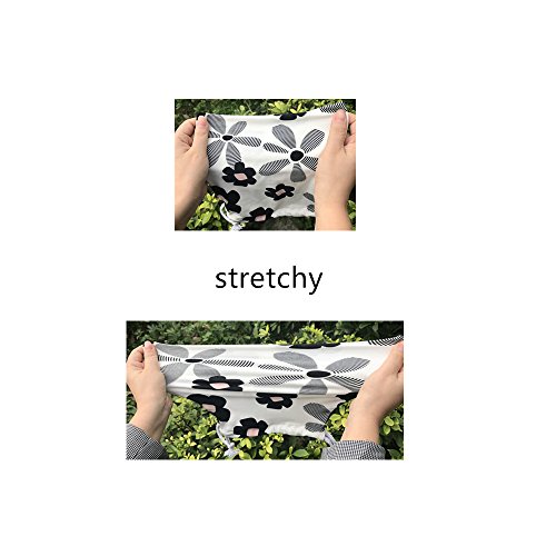 Baby Car Seat Covers For Girls With Pouch Versatile Stretchy Floral Babies Car Seat Protector Infant Stroller Canopy Nursing Covers For Travel Breastfeeding Covers Shopping Cart Cover For Girls #TOP4