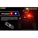 Nitecore Tiki LE Keychain Flashlight, 300 Lumens USB-C Rechargeable with Red Blue Light and LumenTac USB Cable