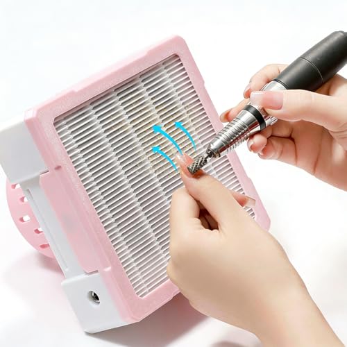 Recolector de polvo para uñas con filtro reutilizable miniatura 1