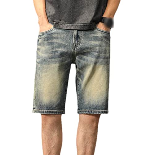 Short en coton denim déchiqueté Kelsiop pour vos festivals et sorties hip-hop