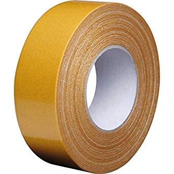 Axiesh Double Sided Coated Adhesive Cloth Tape With Yellow Glassine Paper 50 mm Width [2" inchi] x 20 Meter Length (B0BJ2C6G8B) Amazon Price History, Amazon Price Tracker