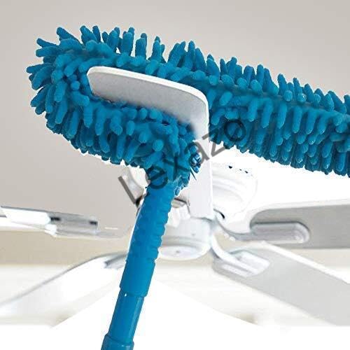 Lexazo Flexible Feather Magic Microfiber Cleaning Duster Brush with Extendable Rod, Dust Cleaner for Home, Fan Cleaning Brush with Long Rod, Dusters for House Cleaning (Multi-Color) (B09J8PPZ21) Amazon Price History, Amazon Price Tracker