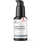 Designs for Health Liposomal B Supreme - Liquid B Vitamin Complex with Superior Absorption - Folate, Vitamin B12, B6, Biotin, TMG + More - Oral Delivery Pump with Citrus Flavor (50 Servings / 1.7oz)