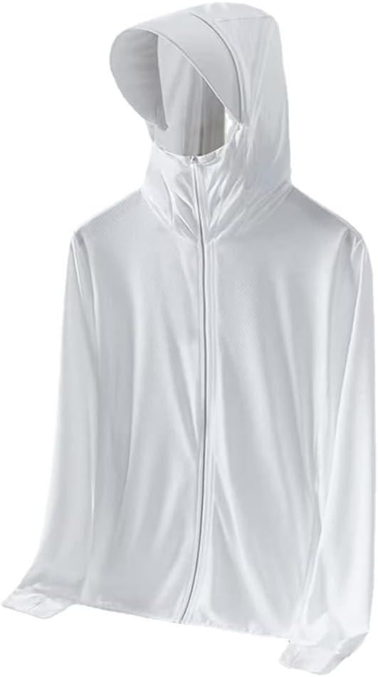 AAnti UV Lightweight Outdoor Hoodie, Zipper Anti-UV Hoodie