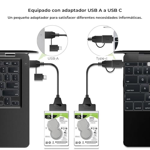 La Mejor Lista de Cable sata a usb los mejores 5. 20 Imagen adicional