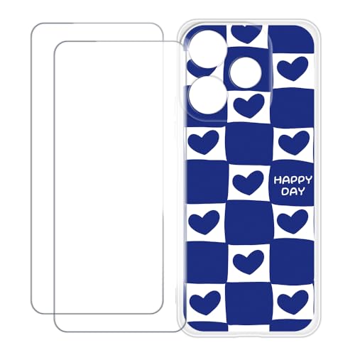 UOGNADGD Xiaomi Redmi Note 13R 5G China �Ƃ̌݊������� �J�X�^���J���t���P�[�X�{�����K���X�ی�t�B����2���t�� ? �Ռ��z�������h�~ (���n�[�g)