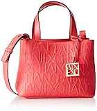 Armani Exchange Damen Liz Small Open Shopping, Infrared, S EU