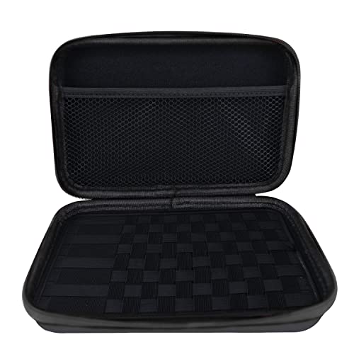 Wolfteeth 8 Pollici Enorme Capacità Vape Bag Custodia portatile da viaggio per Bobine Vape Forniture e Accessori Elettronici Soprattutto Piccoli Oggetti|Vuoto e No Liquido Senza Nicotina/Tutto Nero