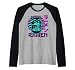 Anime Ramen Raccoon Japanese Noodles Aesthetic Kawaii Raglan Baseball Tee