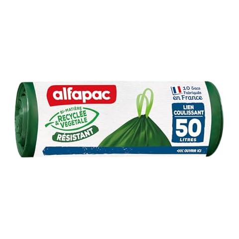 Sacs-poubelle Alfapac 50L Cover