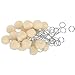 Birchwood Casey Large Wire-Handled Swauber Applicators for Gun Cleaning, Maintenance and Preservation, 20 Pack