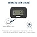 Runleader Digital LCD Hour Meter,AC/DC 5V to 277V, Maintenance Hours Record,Data Storage,Waterproof Design for Lawn Mower Generator Motorcycle Golf Cart Forklift Scrubber Machine