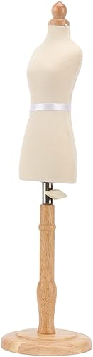 Miniatura 9 de Forma de vestido de torso de maniquí femenino con soporte de trípode, para exhibición de ropa