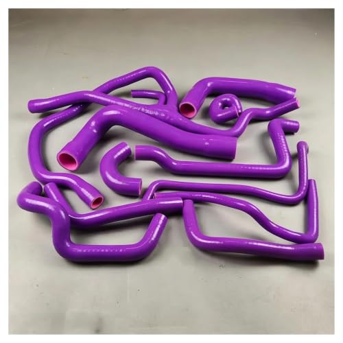 Kit tuyau radiateur silicone pour BMW E34 M50 performance orange durable