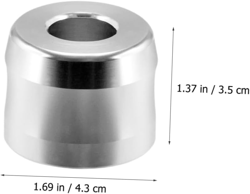 2pcs Aluminium Alloy Razor Stand Slip Resistant Base for Daily Shaving