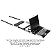Black ServTray Complete 19IN Screen with CATx