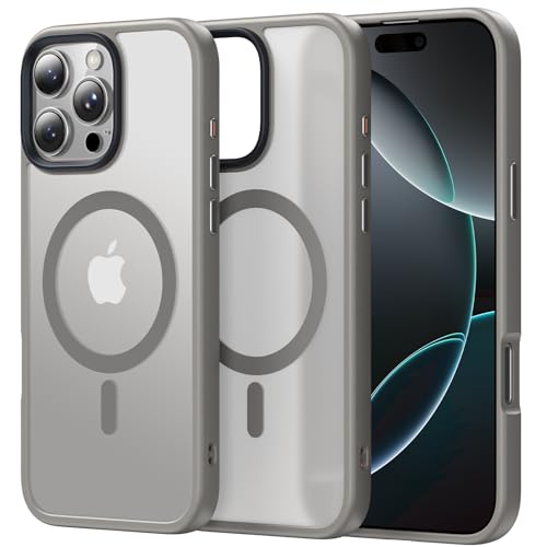 Protection iPhone 16 Pro Max antichoc coque magnétique mat
