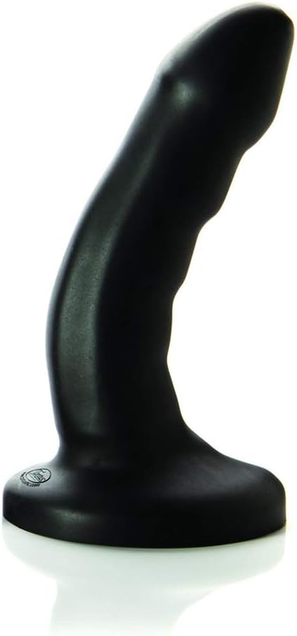 Tantus Sex/Adult Toys Super Soft Curve Dildo - 100% Utra-Premium Silicone Harness Compatible, G-Spot & P-Spot Stimulation for Anal, Vaginal, Men, Women, LGBTQ - Matte, Amethyst