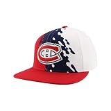 Montreal Canadiens NHL Officially Licensed Adjustable Snapback Hat Flat Bill Z11 Retro Paintbrush