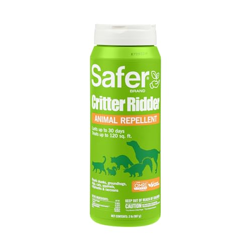 Safer Brand Critter Ridder Animal Repellent Granules -...