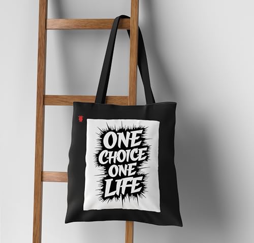 Image of ZORI Black Tote Bag With Pocket Printed Designed Canvas Tote Bags For Women large capacity,Tote bag For Shopping, College, Travel, More Canvas Handbag For Unisex Bag