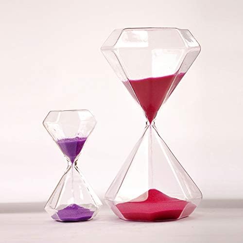 HEAGER 砂時計、サンドタイマー、砂時計 5/15/30分 砂時計タイマー 教室での使用に ゲームタイム 子供の歯磨き 子供の学