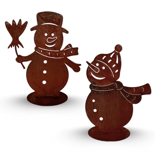 Terma Stahldesign Rostfigur Höhe 30 cm Gartenfigur