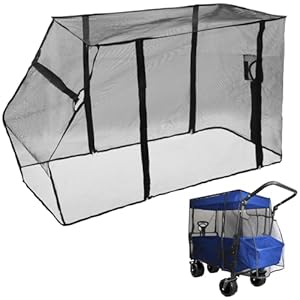 Yeeplant Faltbare Mückennetzabdeckung für Kinderwagen