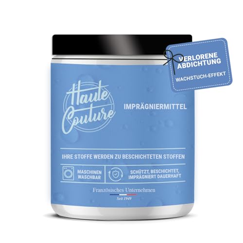 haute couture - Textil-Versiegler - 280ml - Baumwoll-Stoffe versiegeln - wasserdicht - Effekt wie beschichteter Stoff