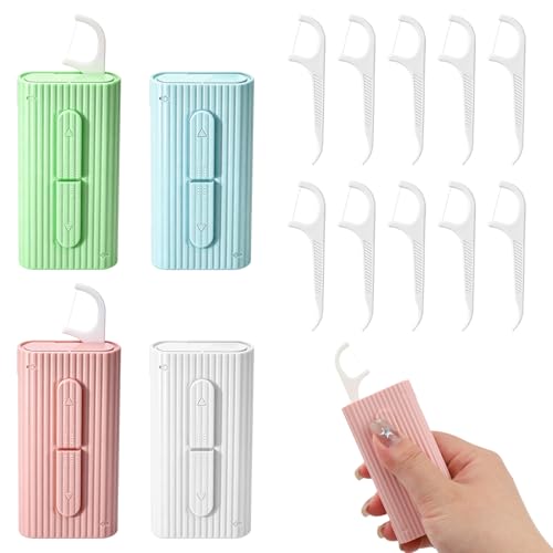 Fil dentaire portable et rechargeable pour nettoyage des dents en voyage x4