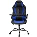 T-LoVendo TLVC66-BLUE Silla Gaming, Negro/Azul