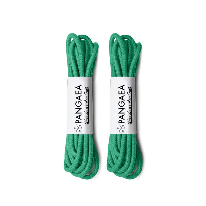 Image of [4 Laces] 2-Pair Pack Waxed Round Oxford Shoe Laces for Dress Shoes Chukka 3 /32Inch Thin