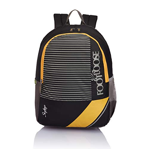 Skybags Bro 25 Ltrs Black Casual Backpack (BPBROEBLK)