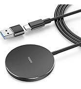 TOZO W6 Wireless Charger Schnellladepad Dünne und eingebaute Magnete Kompatibel für iPhone 12/12 ...