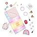 Glitter Girls â€“ Sleepover Party & Backpack Set â€“ Tie-Dye Sleeping Bag, Rainbow Pillow & Pizza Play Food â€“ 14-inch Doll Accessories for Kids Ages 3 and Up â€“ Childrenâ€™s Toys
