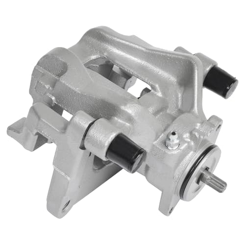 Image of Detroit Axle - Rear Right Brake Caliper for 2017 2018 2019 Chrysler Pacifica Passenger Side Brake Caliper with Bracket Replacement