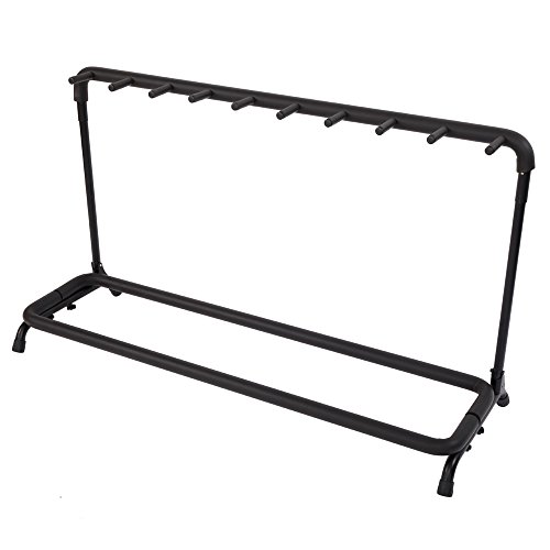 Ktaxon 3/5/7/9 Multiple Guitars Stand Display Stand Guitar & Ukulele & Bass & Banjo Holder for Band...