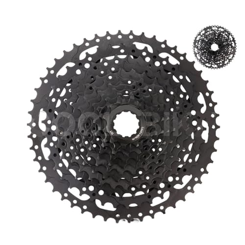 �݊���������܂� �V�}�m 9/10/11/12 �X�s�[�h MTB �J�Z�b�g 36T 40T 42T 46T 50T 52T �}�E���e���o�C�N�X�v���P�b�g�t���[�z�C�[���ɑΉ�(11 Speed 50T Black)
