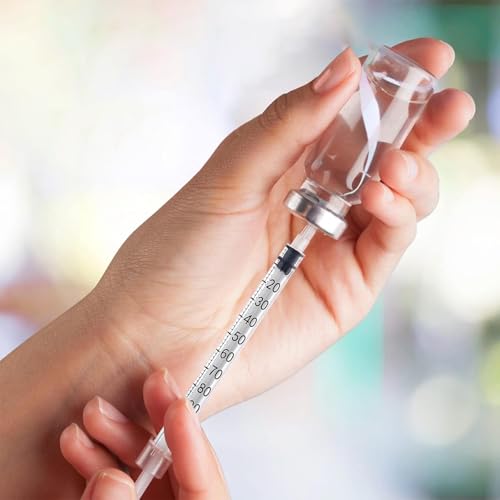 30PACK 1ml Syringes with 29Ga 1/2 Inch Needle, Individually Wrapped Lab Supplies (1CC 29G 1/2\" 30PACK) - Thumbnail 6