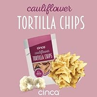 Algopix Similar Product 3 - CINCA CAULIFLOWER TORTILLA CHIPS WITH