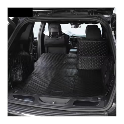 Tapis de coffre pour Grand Cherokee 2011-2020 en caoutchouc noir