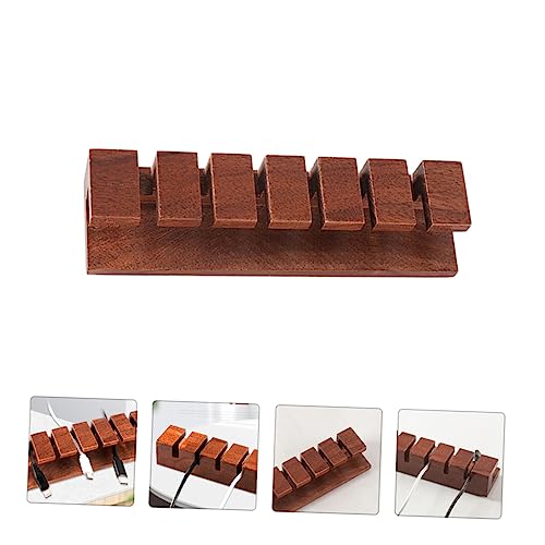Hemobllo 1pc Organizador de Cables Clip para Manejo de Cables para Escritorio Compatible con Varios Cables Fácil de Instalar miniatura 3