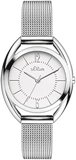 s.Oliver Time Damen-Armbanduhr SO-3323-MQ, silber